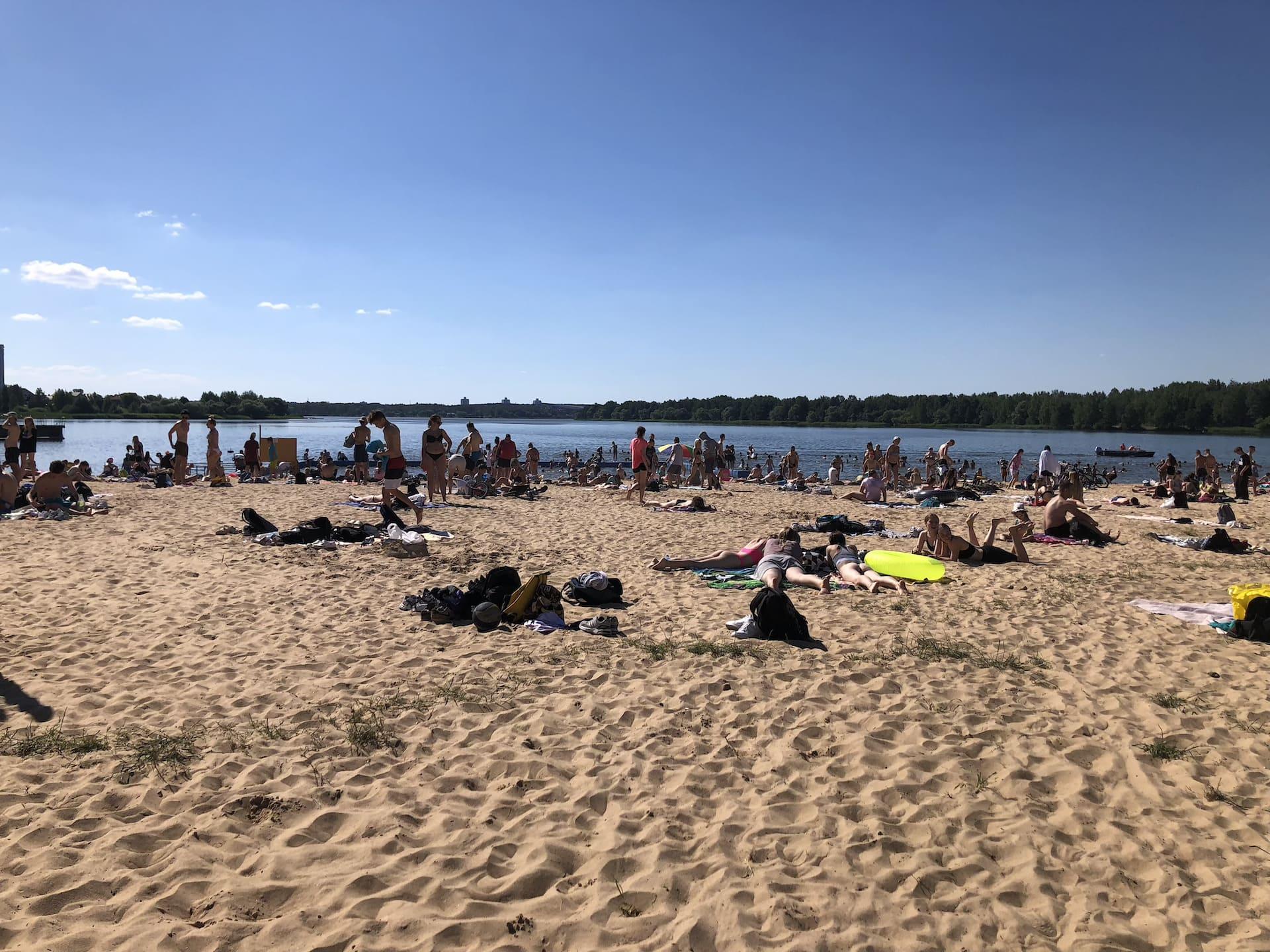 Beach No. 2 at the Drozdy Reservoir 0