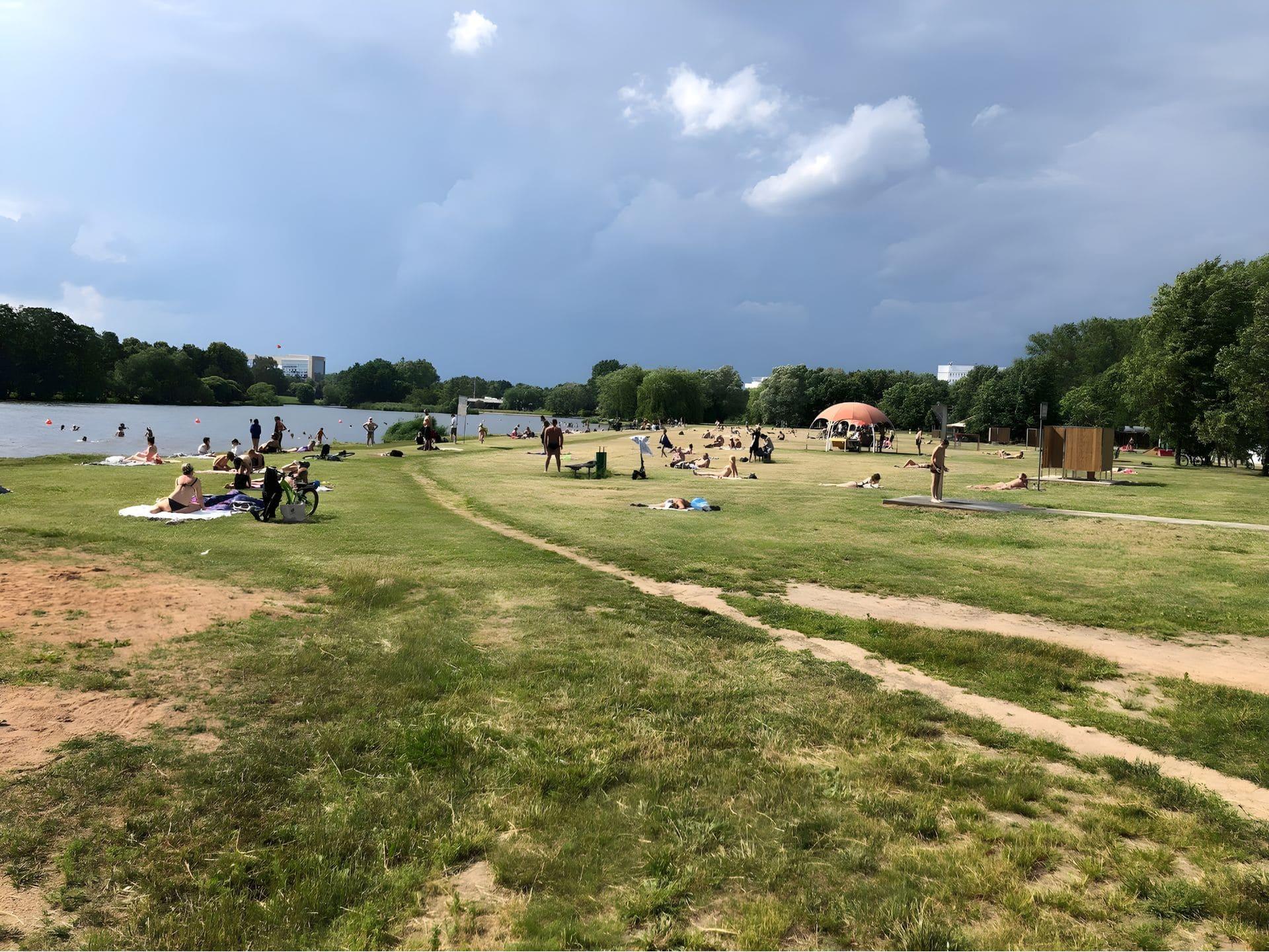 Beach at Komsomolskoye Lake 2