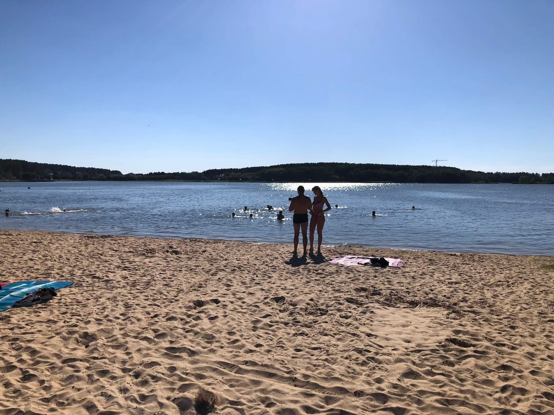 Пляжи на Цнянском водохранилище 1