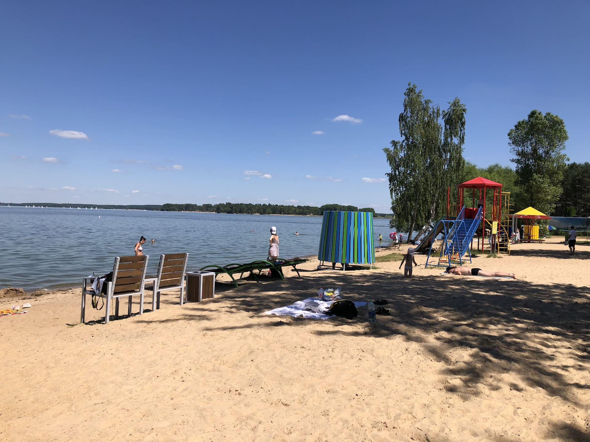 Beach No. 6 on Minsk Sea 0