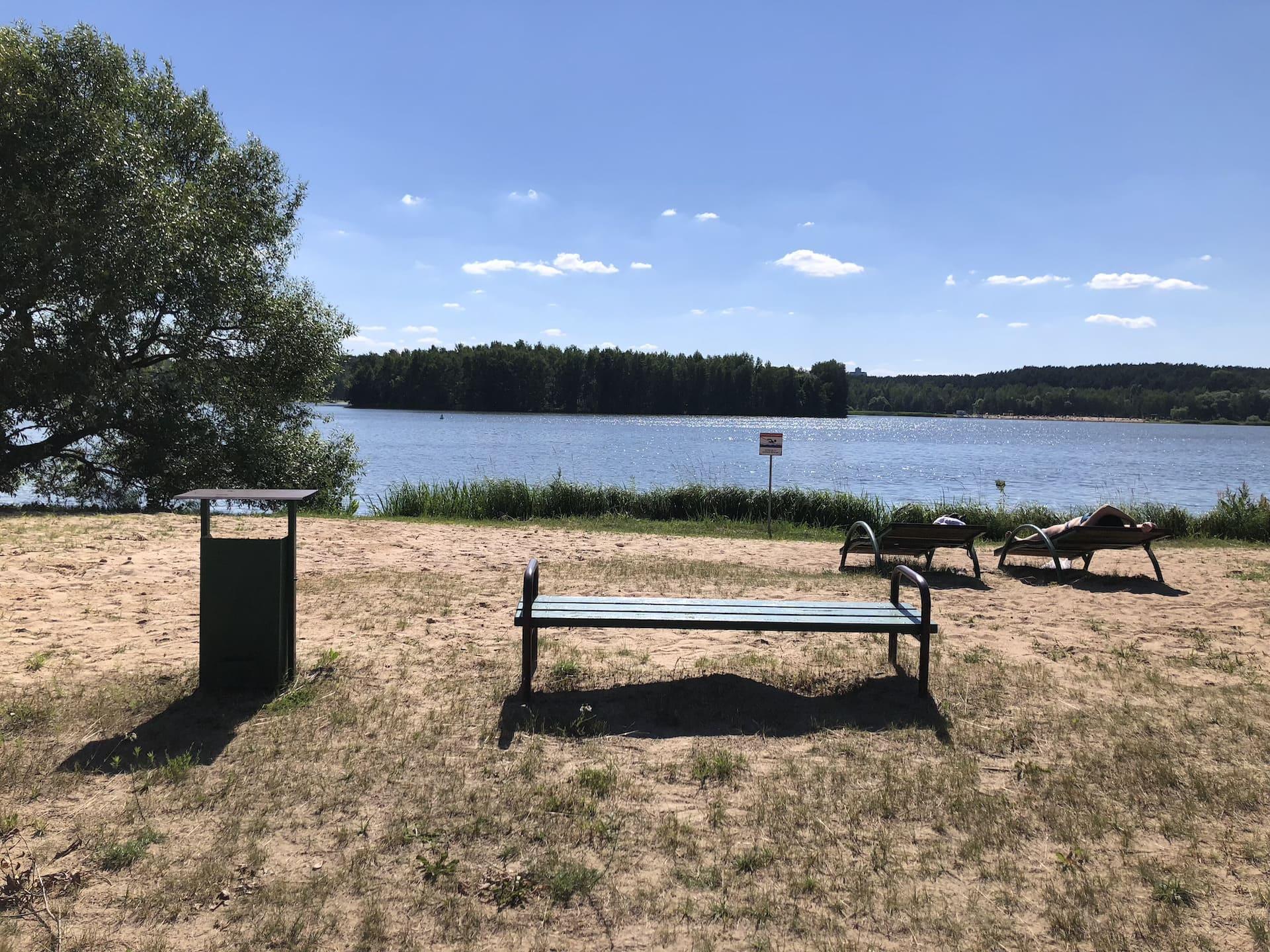 Beach No. 6 at the Drozdy Reservoir 0