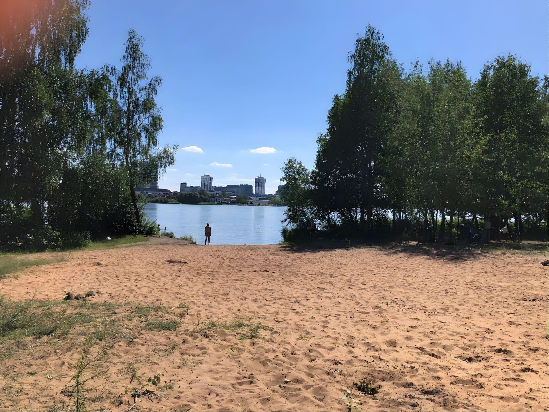 Forest Beach at the Drozdy Reservoir 2