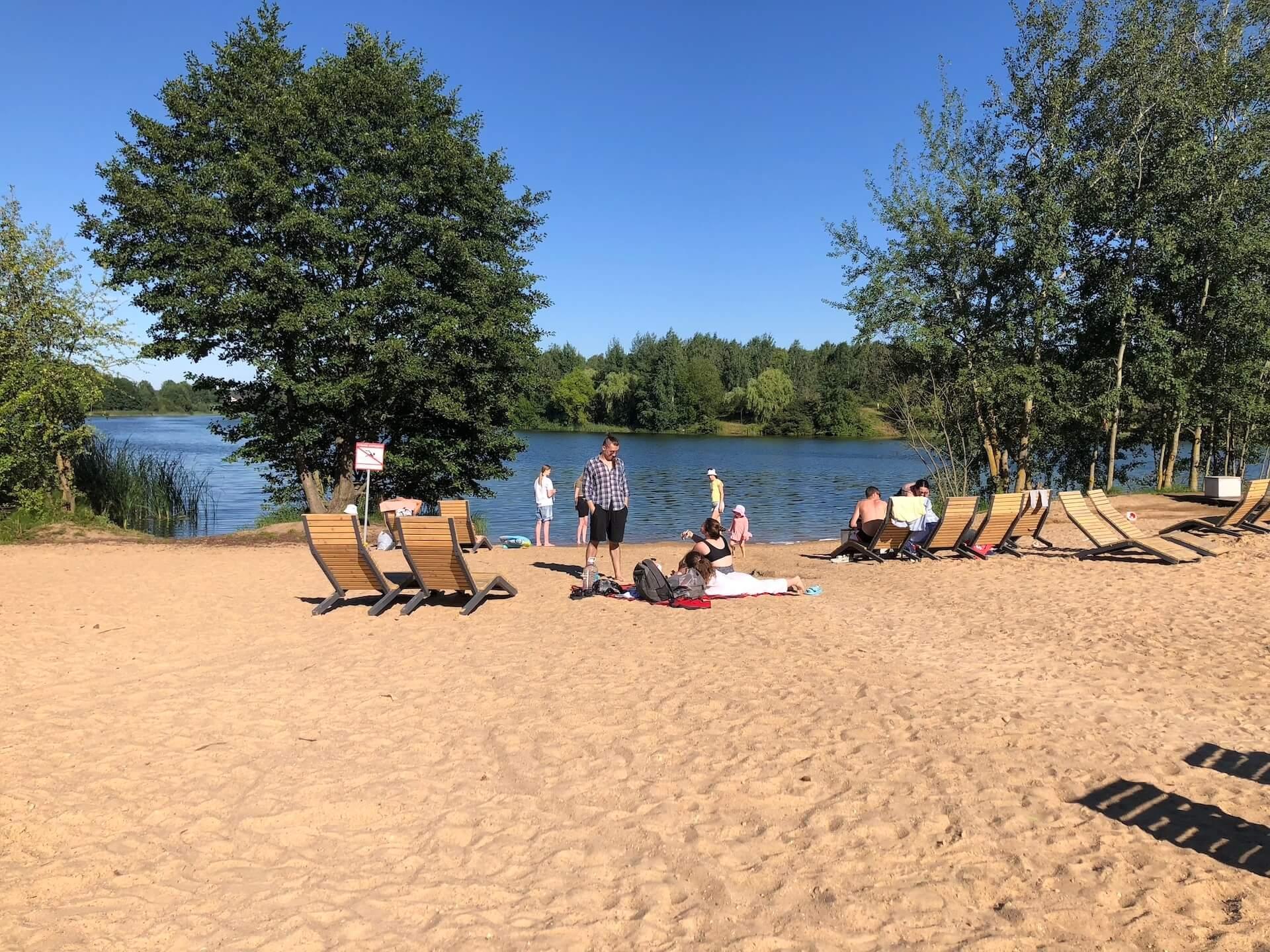 Beach at Lakeside Park 1