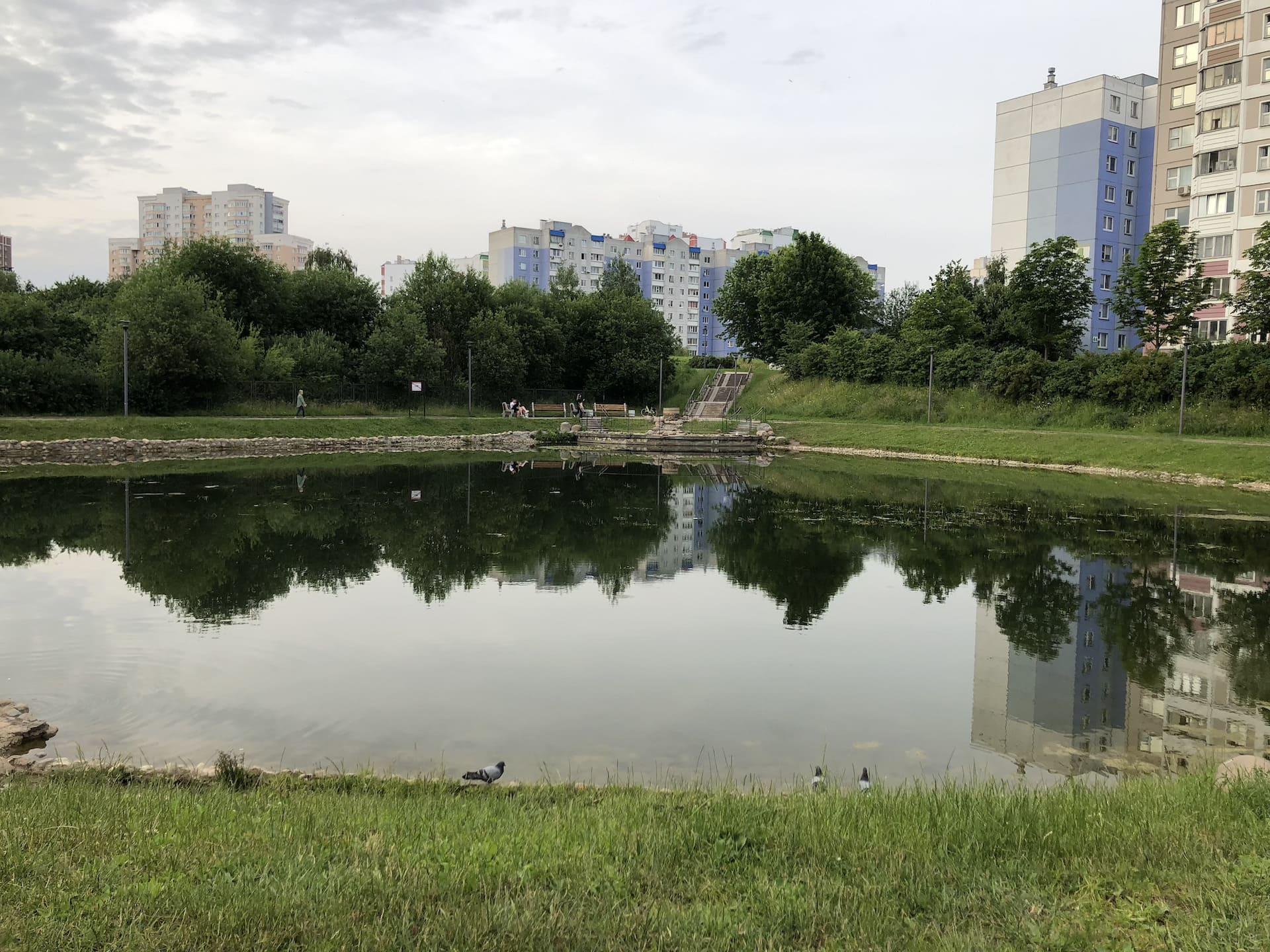 Lake in Parsyuchenko Park 1