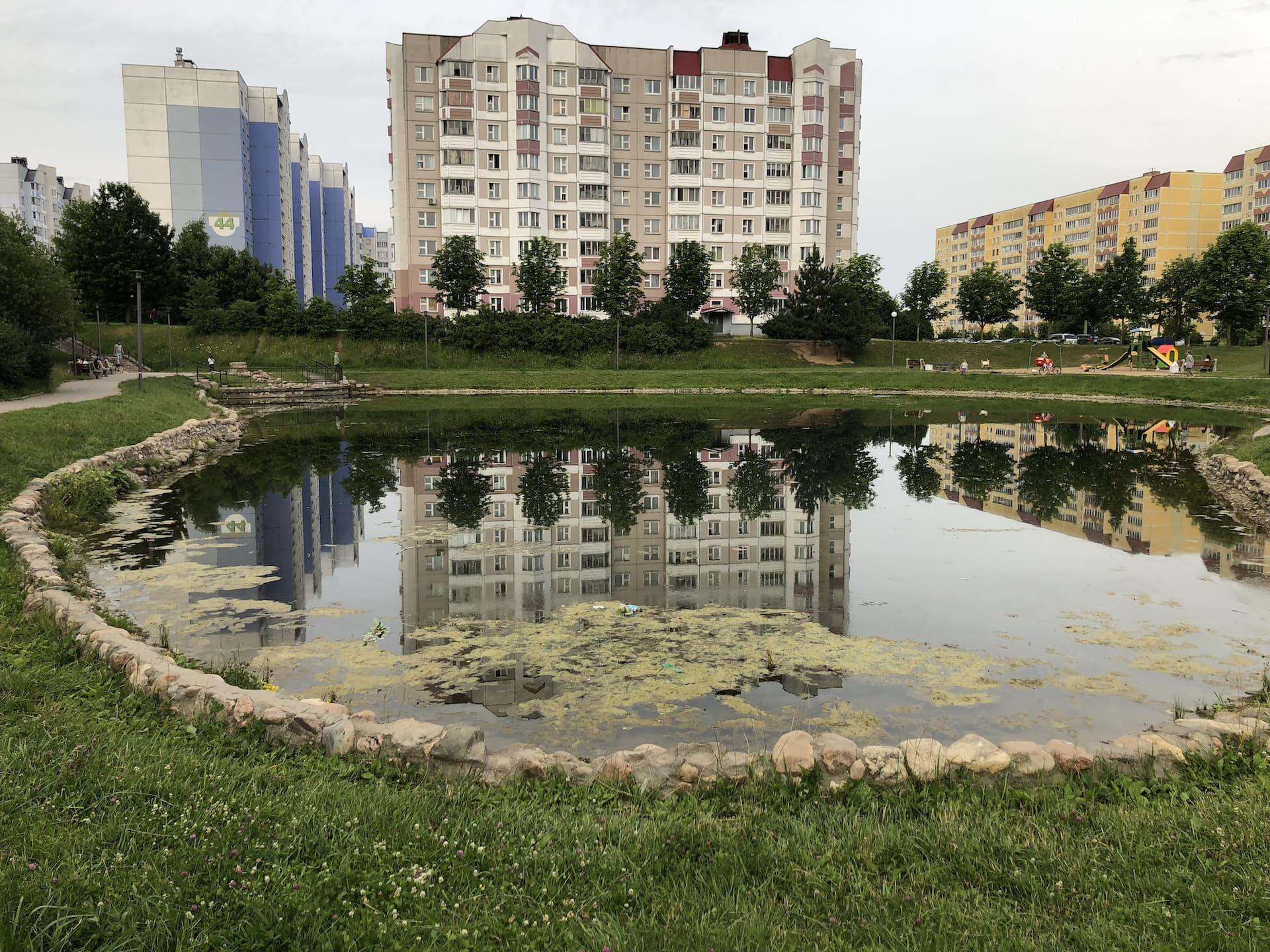 Lake in Parsyuchenko Park 2