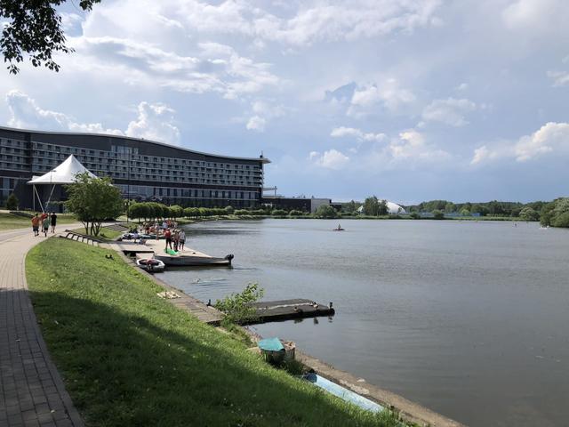 Svisloch River Embankment near the Marriott Hotel Entity photo 0