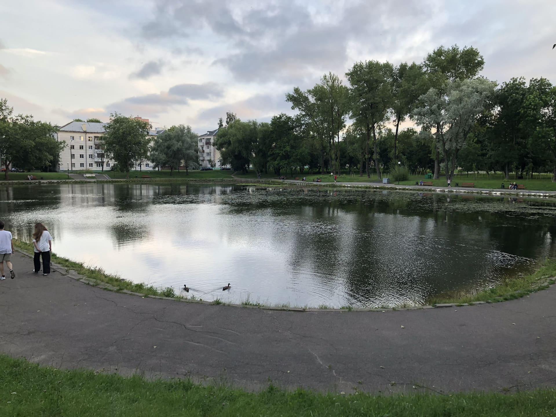 Lake in Malomedvezhinsky Square 2