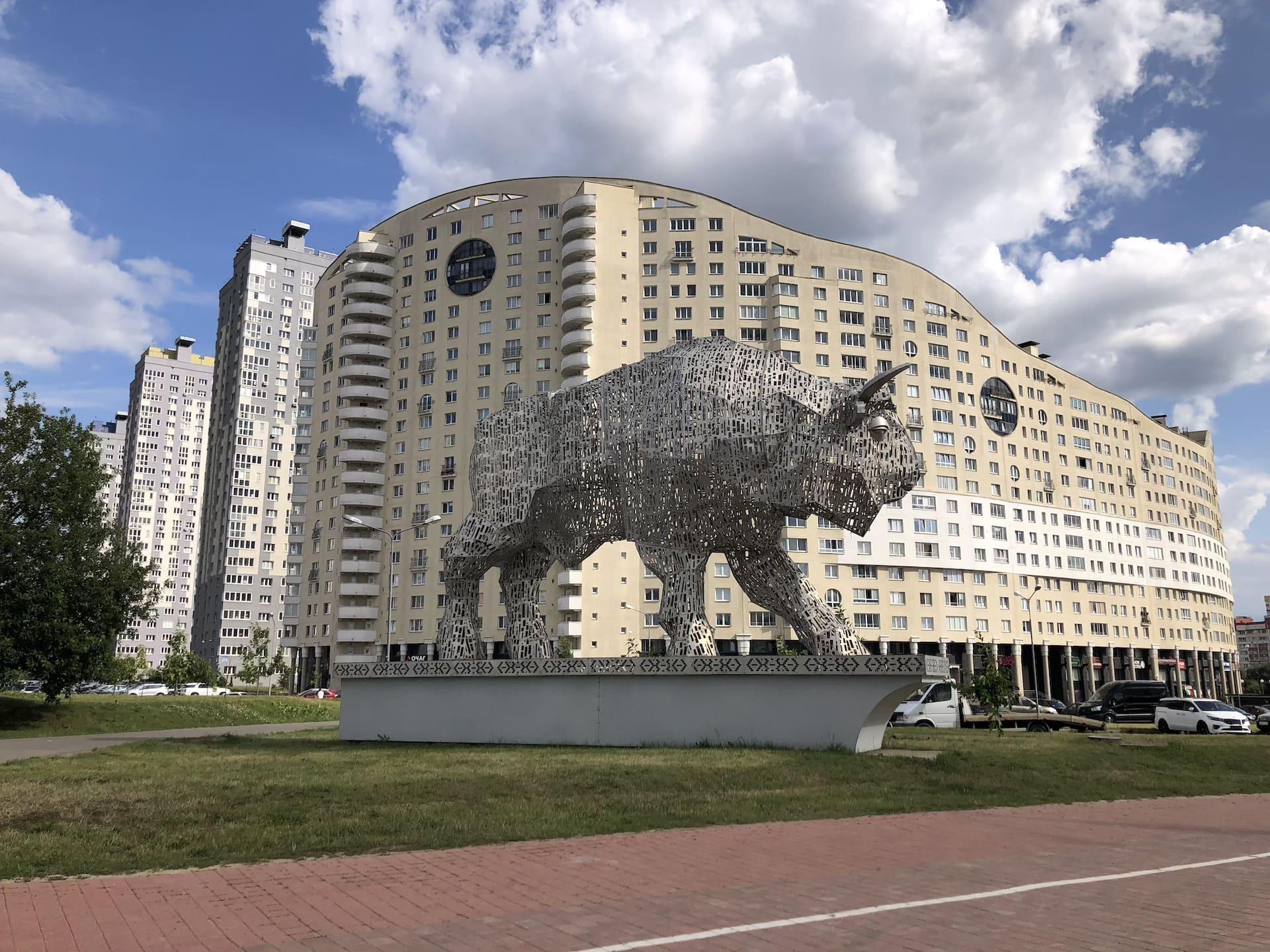 Sculpture of a Bison 5