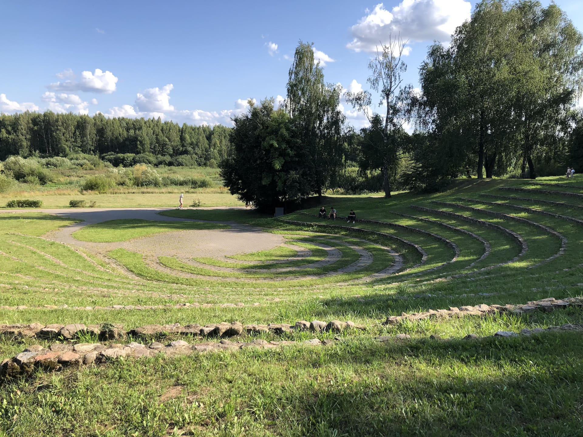 Landscape Amphitheater in Loshitsky Park 1