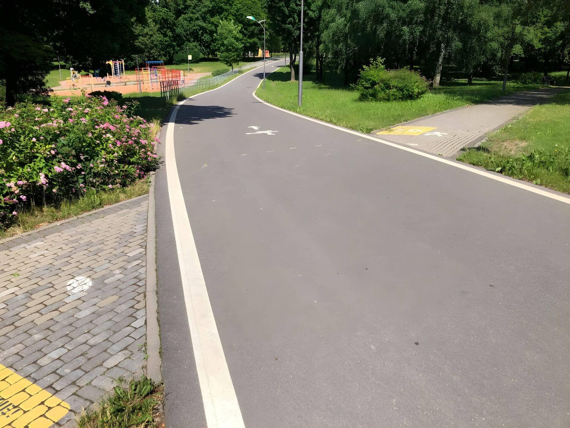 Roller Ski Track in 900th Anniversary of Minsk Park 3