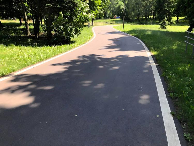 Roller Ski Track in 900th Anniversary of Minsk Park