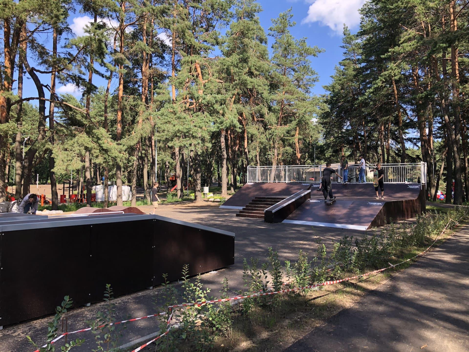 Skatepark at 50th Anniversary of the Great October Park 3