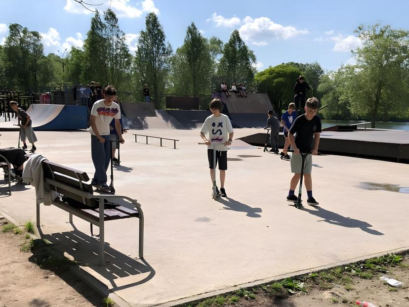 Skate Park on Stolyetova Street