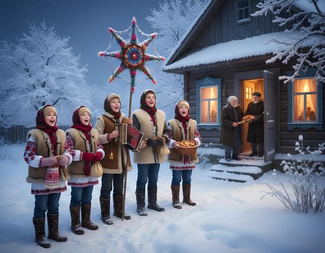 Kolyadki: Ancient Russian Yuletide Songs and Traditions